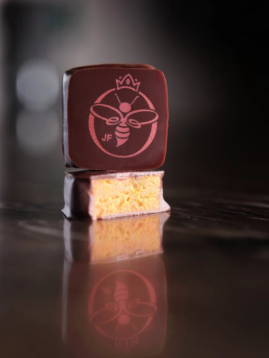 Carré au chocolat miel & pollen - Saveur Framboise